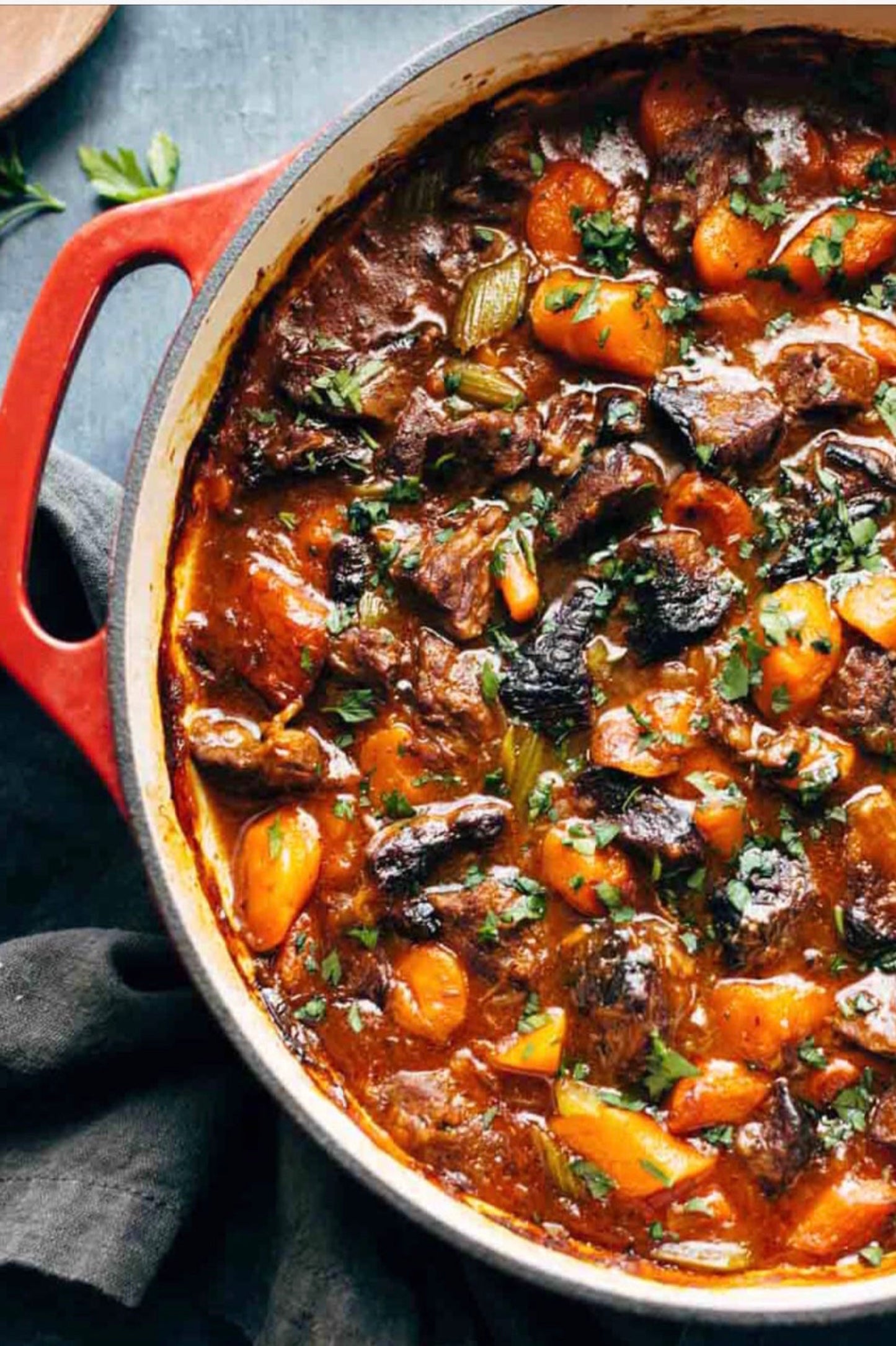 Beef Bourguignon Buffet