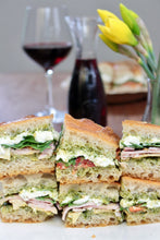 Load image into Gallery viewer, Focaccia Finger Sandwiches
